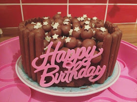 birthday cake, chocolate