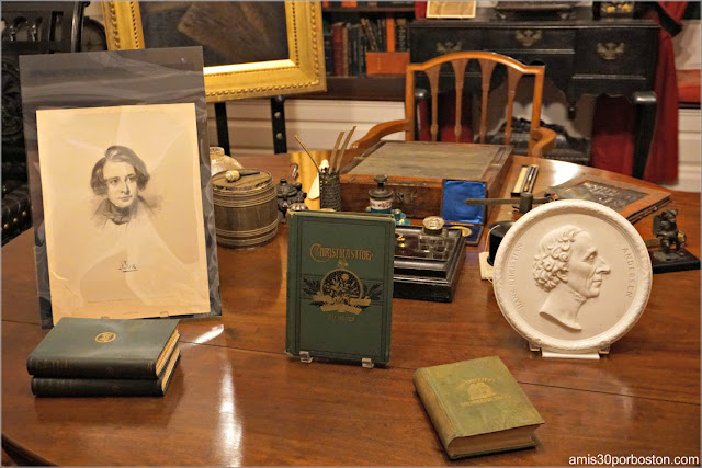 Estudio de Henry Longfellow en el Interior de su Casa Museo