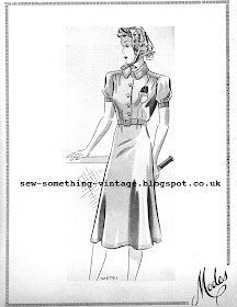 Free 1930's Sewing Pattern - Tennis Frock