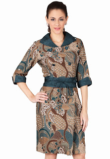Model Baju Batik Formal Wanita Untuk Kerja Terbaru