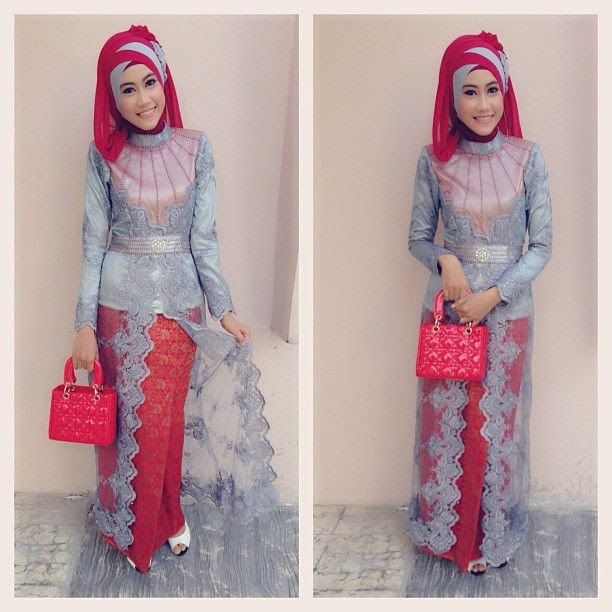 45 Gambar  Model  Kebaya  Muslim  Modern  Dan  Terbaru Ayeey com