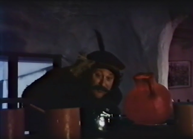 Richard Bigotini in Les gloutonnes, 1973 film by Jess (Jesus) Franco