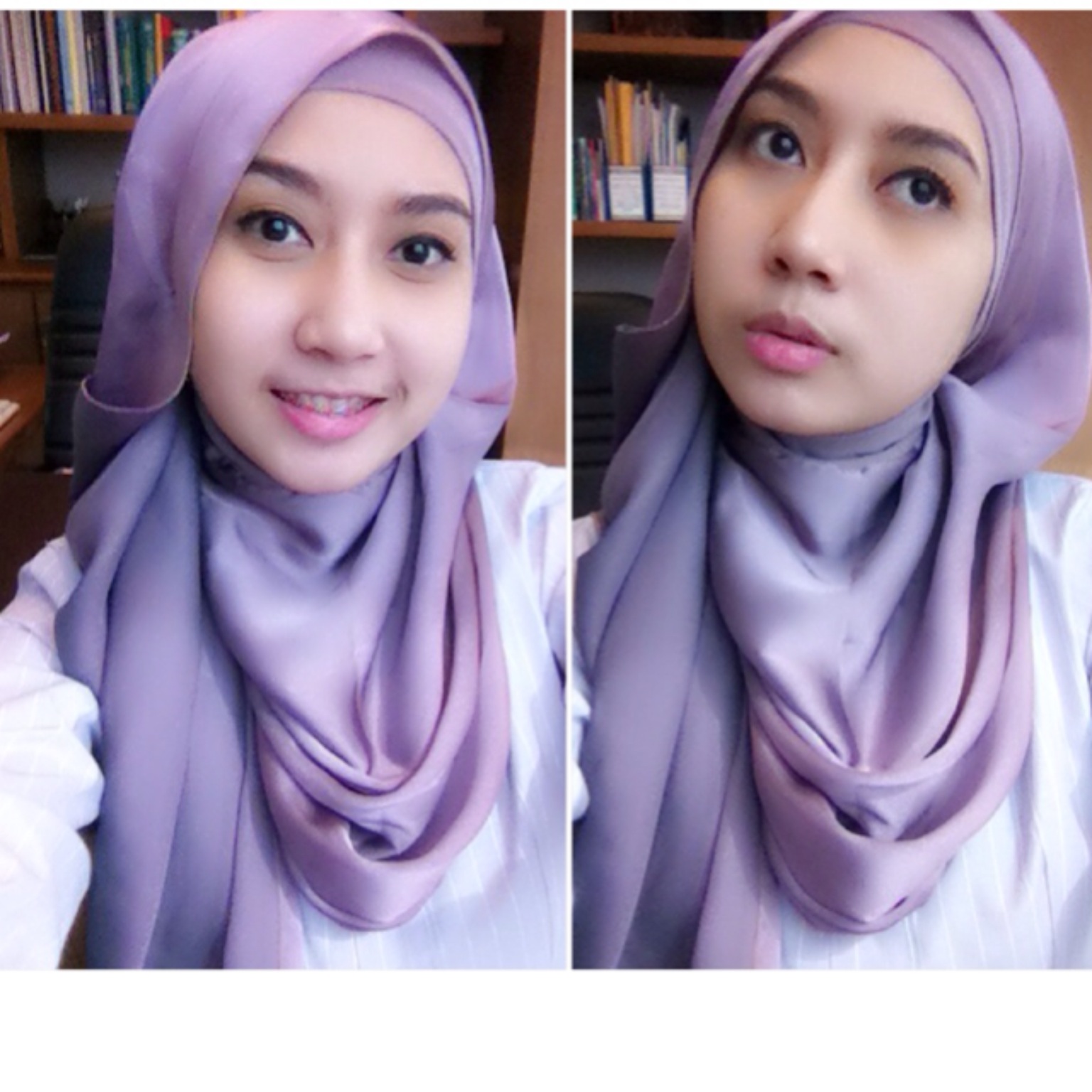 84 Gambar Menarik Tutorial Hijab Pashmina Bahan Licin Paling Update