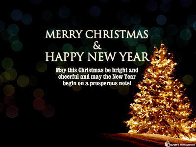 Merry Christmas And Prosperous New Year Wallpapers