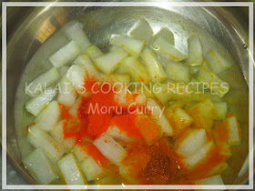 Moru Curry / Mor Kuzhambu / Yogurt Curry Kerala Recipe