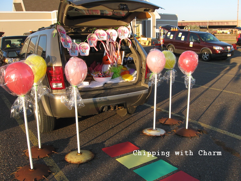 Chipping with Charm: Trunk or Treat...Candy Land style...