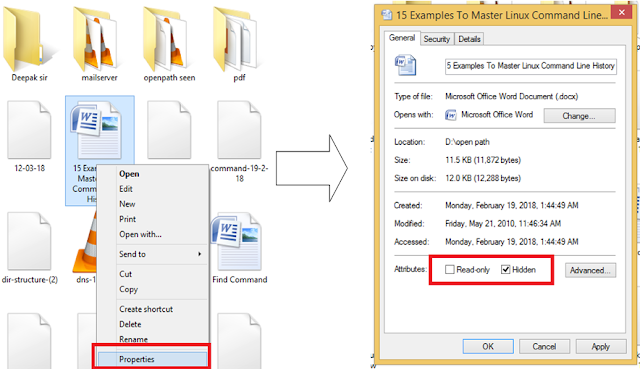 How to hide Files and folder in Windows and Create Super hidden folder.