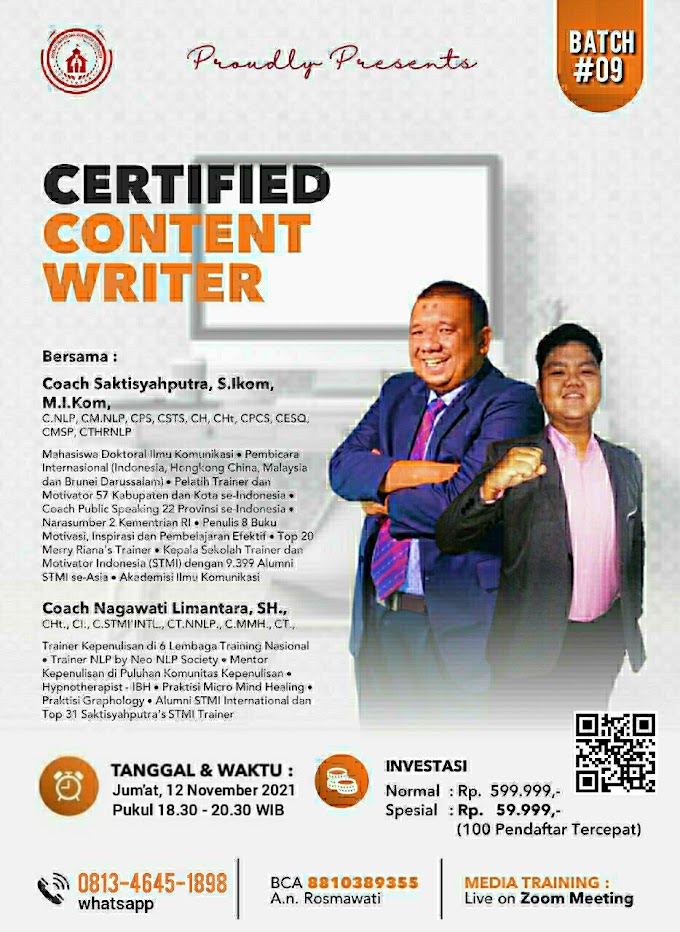 Certified Content Writer Batch 9