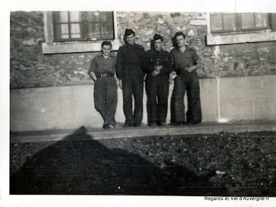 photos anciennes militaires en groupe album Regards et Vie d'Auvergne