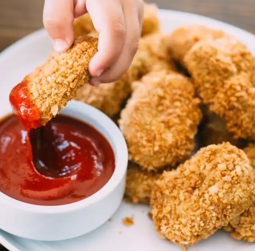 Chickpea Nuggets #vegetarian #vegan