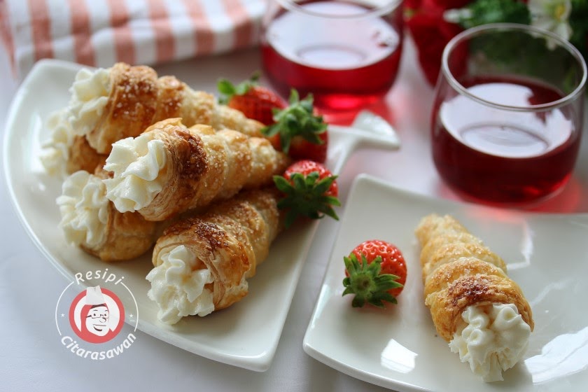 Cream Horns Pastry Puff ~ Resepi Terbaik