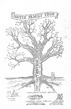Old Family tree of Tristram Coffin