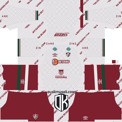 Fluminense Kits 2022-2023 Released Umbro - DLS2019 Kits (Away)