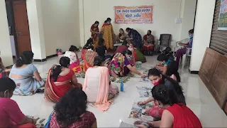 सामाजिक कल्याण समिति द्वारा इको फ्रेंडली गणेशजी बनाने का प्रशिक्षण 