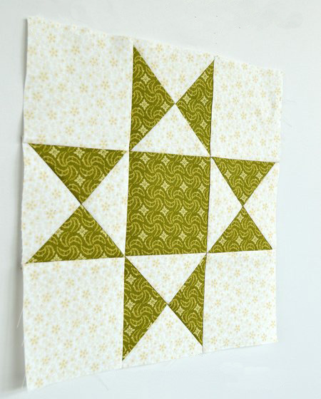 Ohio Star Quilt Block Tuitorial