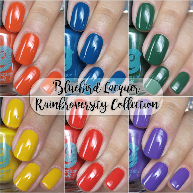 Bluebird Lacquer - The Rainbroversity Collection