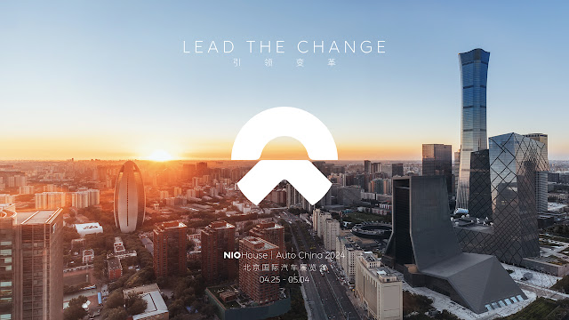 NIO acudirá con el lema “ Lead the Change” y presentará sus ocho modelos 2024  en Auto China 2024
