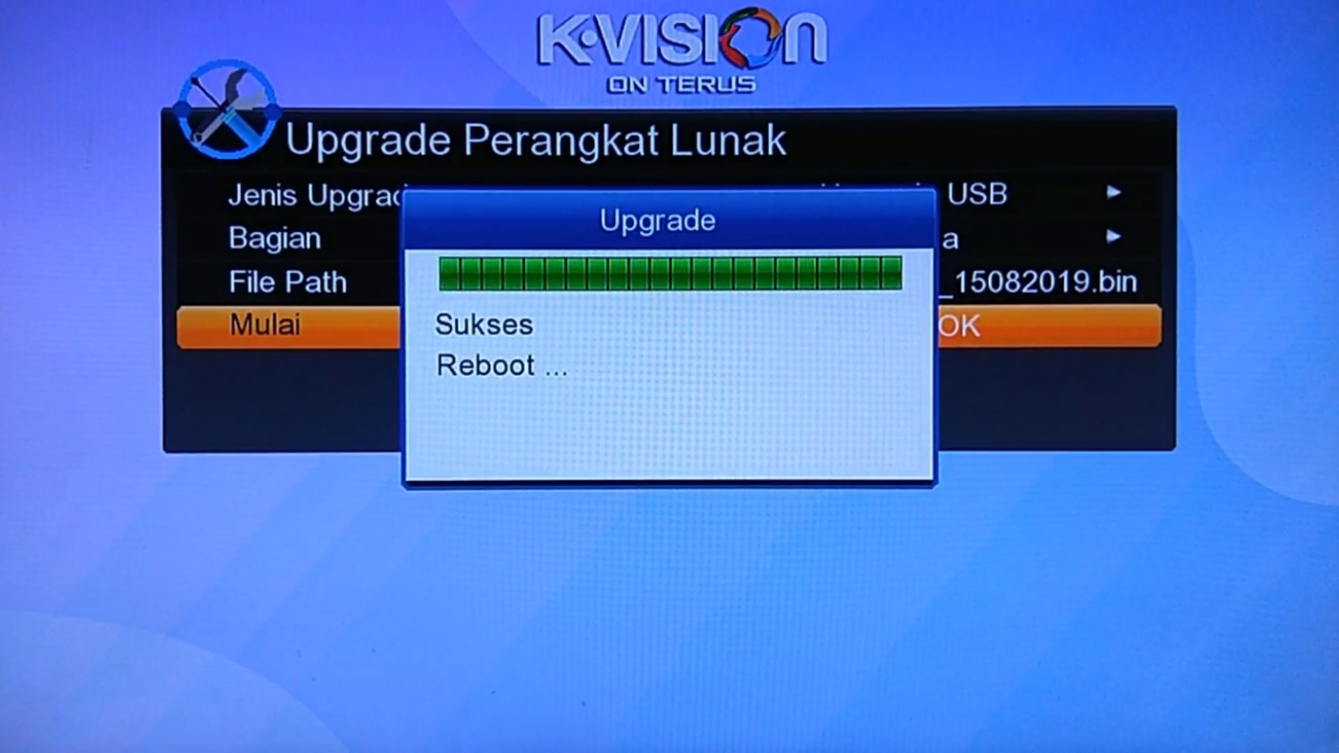 Cara Upgrade Lgsat Stars 101 HD New GuoXin