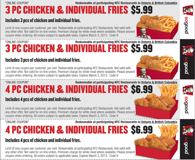 kfc printable coupons canada 2018 groupon deals dwarka