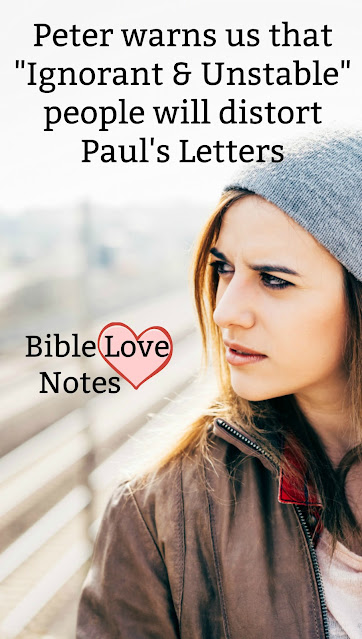 We can make sure we aren't ignorant and unstable when it comes to Paul's letters. This 1-minute devotion explains.