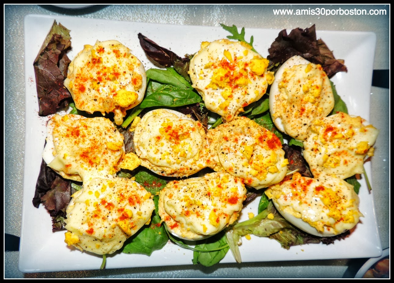 Aperitivos para la Super Bowl: Huevos Rellenos