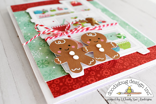 "Mix it Up Challenge" Christmas Cards by @WendySue for @DoodlebugDesign