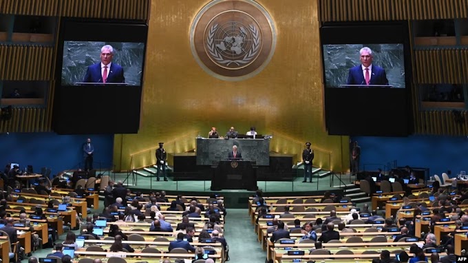 Díaz-Canel na assembleia da ONU: um discurso vago e desconexo de um ditador