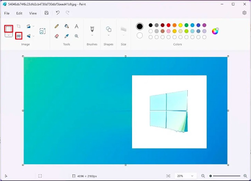 Cara Menghilangkan Background Gambar Di Paint Widnows 11