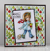 whimsy stamps, sugarberry bliss, elizabeth bell. christmas