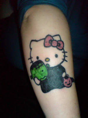 Hello Kitty Strange Tattoos