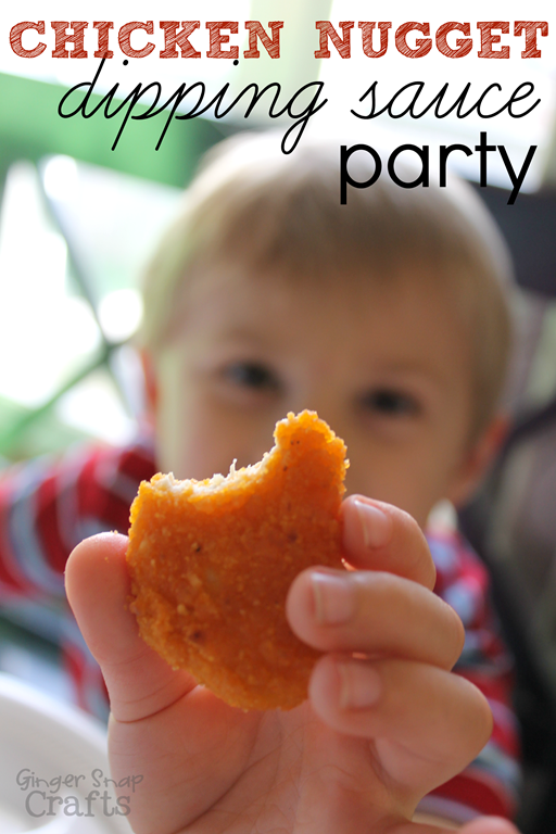 Chicken Nugget Dipping Sauce Party #LoveUrNuggets #ad 