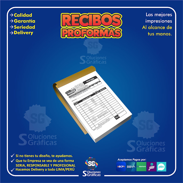 PROFORMAS_RECIBOS_IMPRENTA_GRAFICA_LIMA_PERU