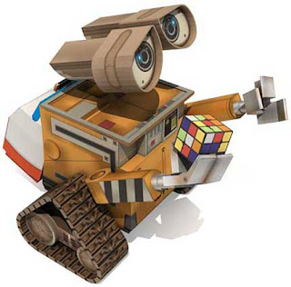 Wall-E Paper Craft Model