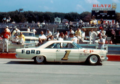 National Association  Stock  Auto Racing  on Late Model Stock Car Race At The Milwaukee Mile On September 15  1963