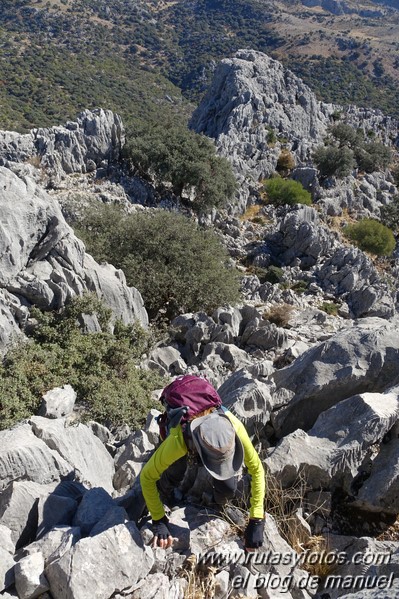 Crestería Ojo del Moro - Salto del Cabrero