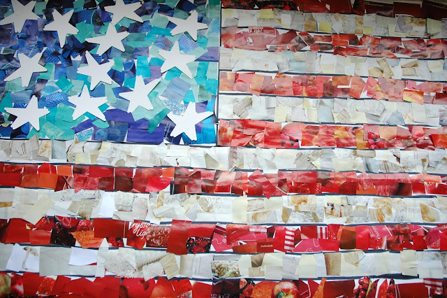 Fourth of July Flag Craft for Kids