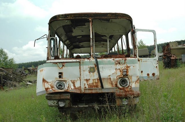 Peninggalan Ledakan Reaktor Nuklir Chernobyl