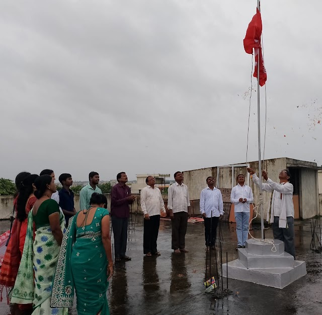 शेतकरी कामगार पक्षाचा ७६ वर्धापनदिन साजरा