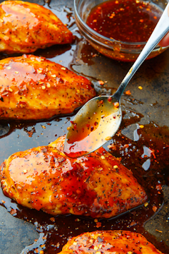 Best Baked Firecracker Chicken