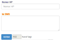 Kirim SMS Gratis Lewat Internet Dengan Gratis