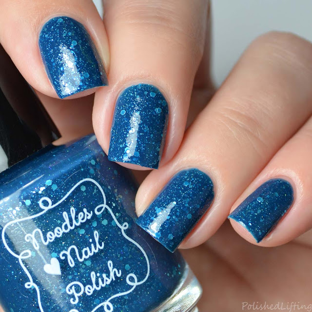 blue crelly nail polish