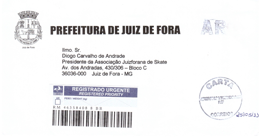 Associação Juizforana de Skate (AJS): 29/05/11 - 05/06/11