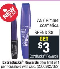 rimmel CVS deal 5-12-5-18