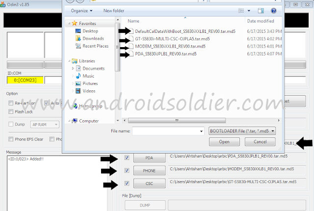 Samsung Smartphone and Galaxy Tab flashing tool  How to flash Samsung with multiple files firmware