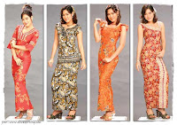 International Batik  Center Desain  Batik  Dress  Pesta