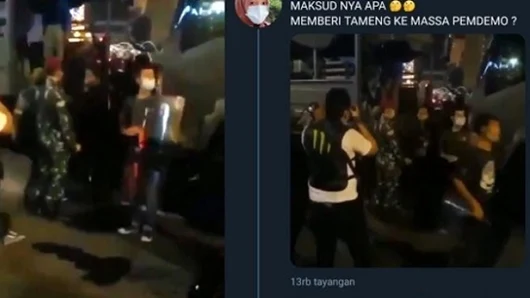 Pangdam Jaya Klarifikasi soal Video TNI Beri Tameng ke Pendemo