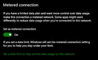 Metered Connection