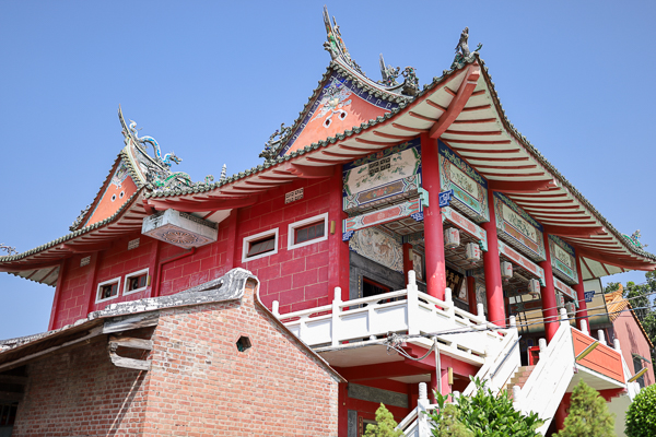 雲林西螺三級古蹟振文書院(文祠廟)創建於1814年，古風典雅，考生必訪