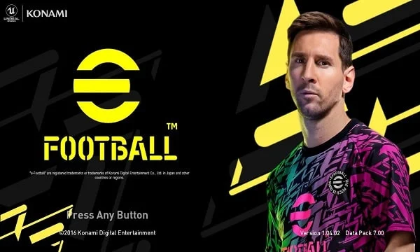 eFootball Graphic Menu Dark Version For PES 2017