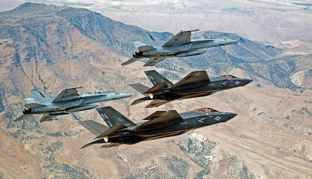  yaitu pesawat tempur generasi kelima yang sangat canggih dan penuh dengan penemuan hasil  16 FITUR CANGGIH PESAWAT TEMPUR F-35 LIGHTNING II